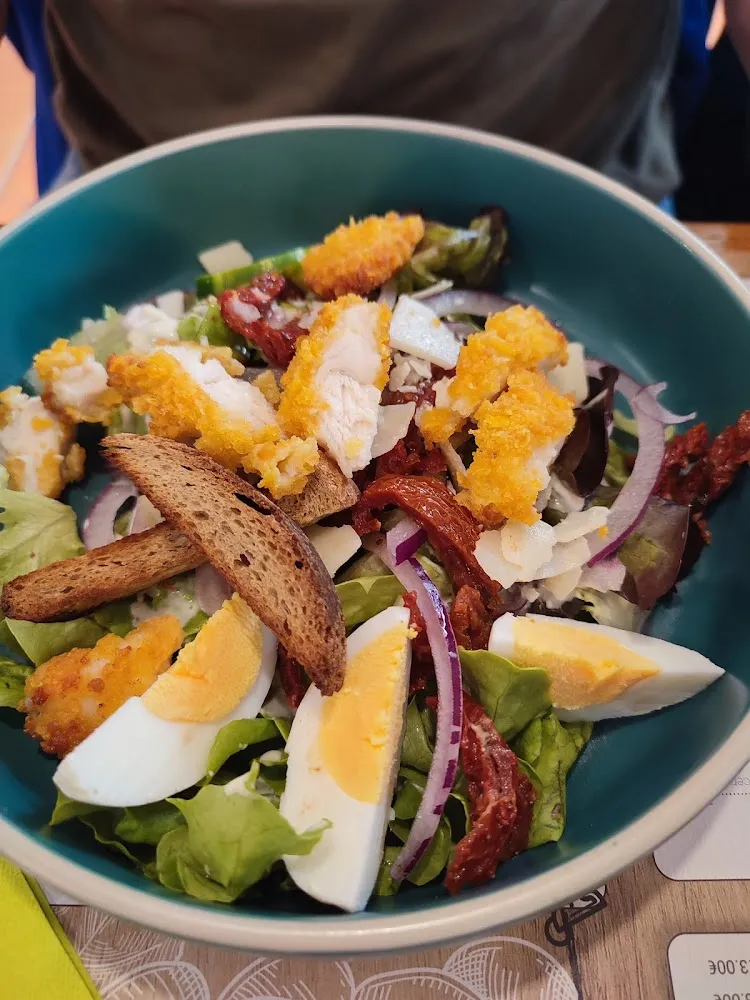 Salade Croustillant Cheure Chaud